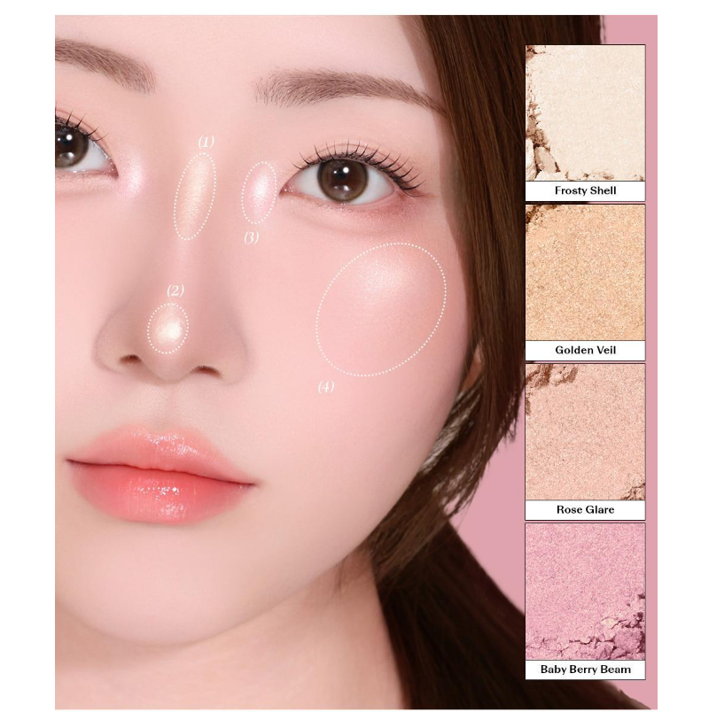 [Ive Lee Seo Photocard Giveaway] The Saem Glam Perfection Baked Highlighter