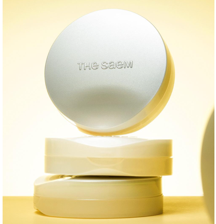 [Ive Lee Seo Photocard Giveaway] The Saem Skin Perfection Glutathione Toning Cushion (Main Product + Refill + Fixer)