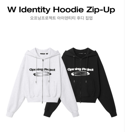 [Ive Rei Pick] Opening Project W Identity Hoodie Zip-up