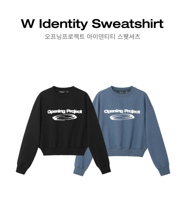 [Ive Rei Pick] Opening Project W Identity Sweatshirt