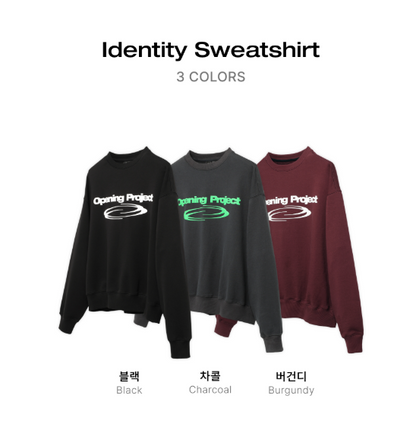 [Ive Rei Pick] Opening Project Identity Sweatshirt