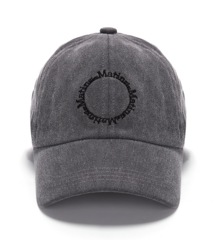 Aespa Ningning Pick] Matin Kim Macaron Logo Ball Cap – SEOUL