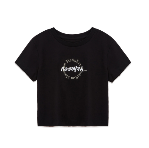 [Twice Jihyo Pick] Matin Kim Hangeul Cirlc Point Logo Top for Women