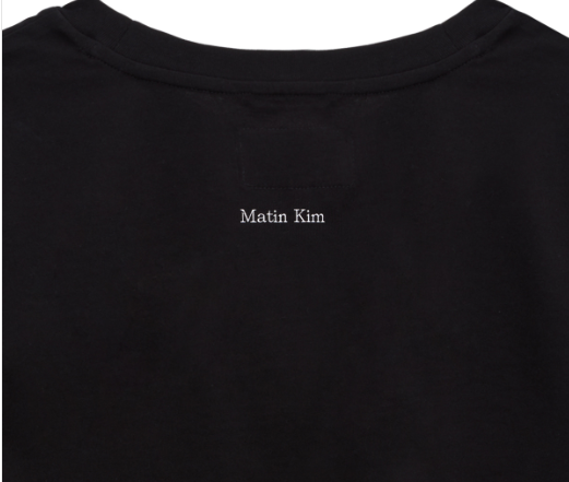 [Twice Jihyo Pick] Matin Kim Hangeul Cirlc Point Logo Top for Women