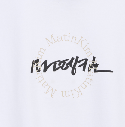 [Twice Jihyo Pick] Matin Kim Hangeul Cirlc Point Logo Top for Women