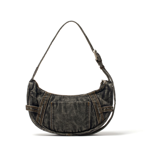Twice Jihyo Pick] Matin Kim Matin Washed Denim Mini Hobo Bag