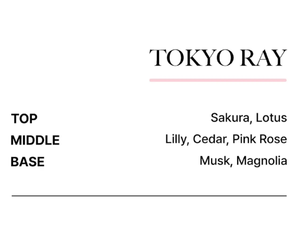 Bibiang Tokyo Ray Eau de Parfum EDP 50ml