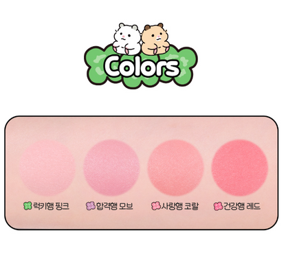 Posy Love X Etude Lucky Lip Ham Cheek 2 pcs (+ free key ring)