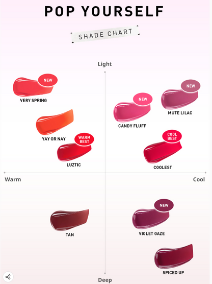 KiiiKiii Jiyu X 3CE Lazy Pop Lip Stain