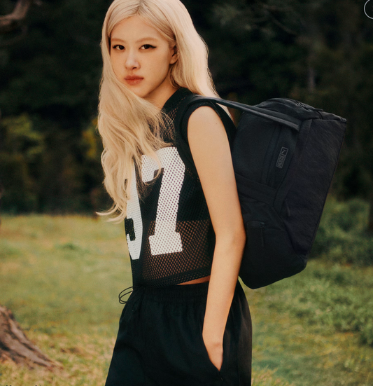 [Blackpink Rosé X Puma] Duffle Bag - Black
