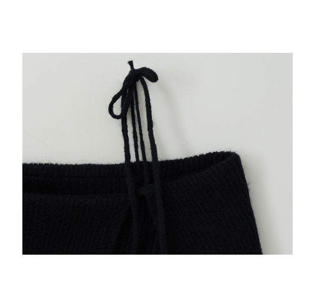 [Ive Wonyoung Worn] RolaRola Mahair Wool Blended Off Shoulder Knit