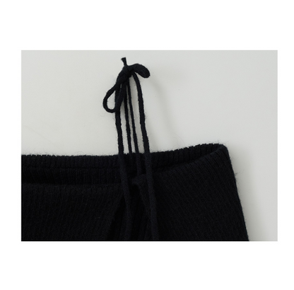 [Ive Wonyoung Worn] RolaRola Mahair Wool Blended Off Shoulder Knit