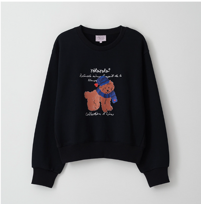 [Ive Wonyoung Worn] RolaRola Beanie Puppy Sweatshirt