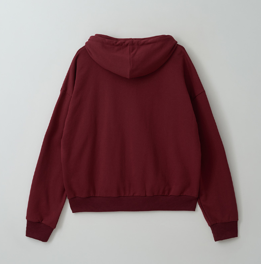 [Ive Wonyoung Worn] RolaRola Maison De Rola Embroidery Hood Zip-Up