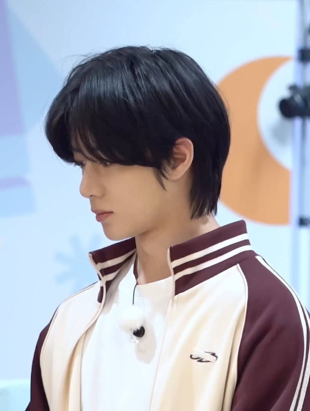 [TXT Beomgyu Worn] 1993 Studio Piping Track Pique Zip-Up