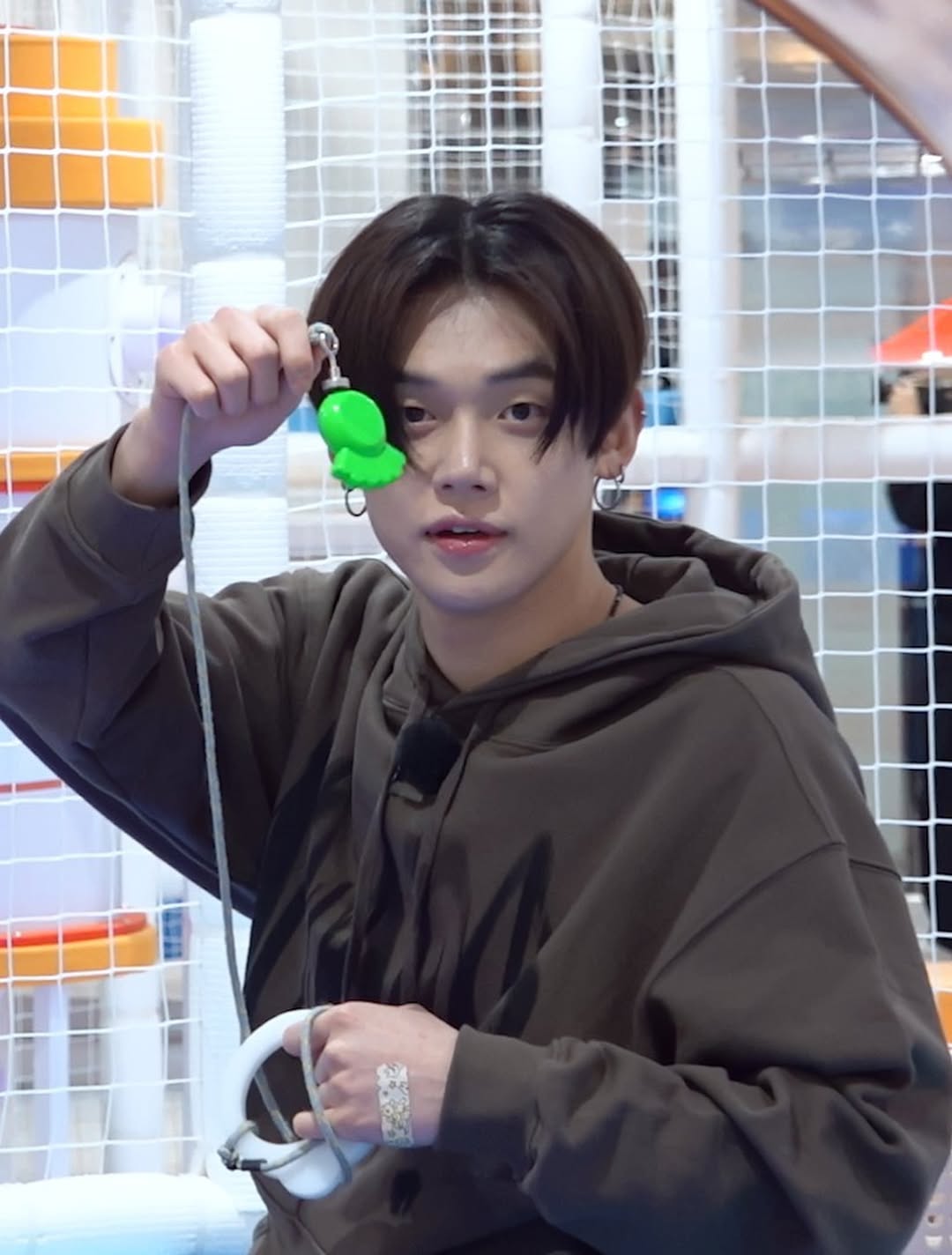 [TXT Yeonjun Worn] Not4Nerd Thorn Logo Pullover Hood