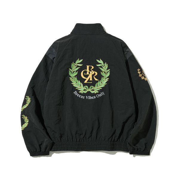 [Nct Doyoung Pick]25FW Citybreeze Laurel Track Zip-Up Jacket- Charcoal