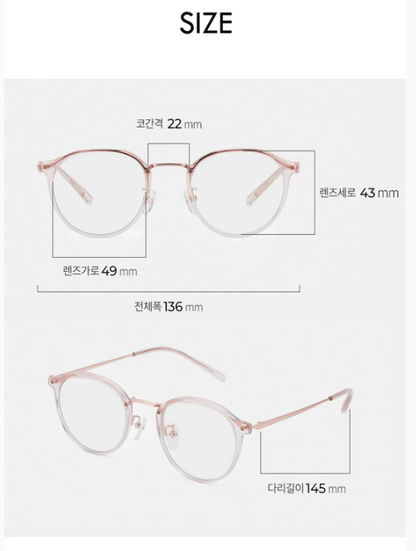 [Itzy Yuna Worn] ViewMap WELSH_Full Titanium Transparent Polygon