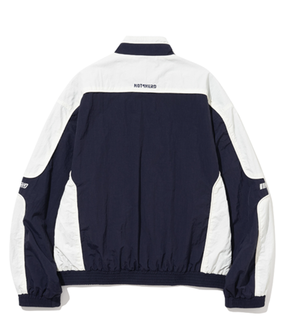 [TXT Taehyun & LS Sakura Worn] Not4Nerd Tribal Logo Nylon Racing Jacket
