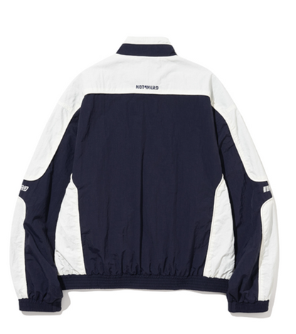 [TXT Taehyun & LS Sakura Worn] Not4Nerd Tribal Logo Nylon Racing Jacket
