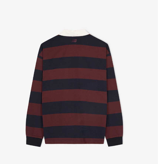 [IU Worn] New Balance UNI USA Classic Striped Rugby T-Shirt