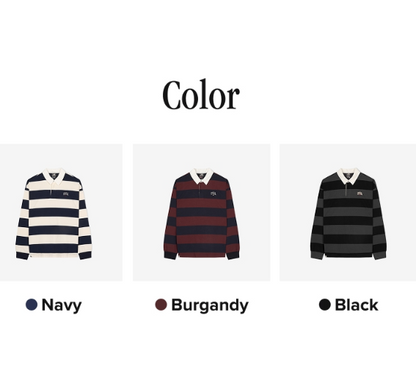 [IU Worn] New Balance UNI USA Classic Striped Rugby T-Shirt