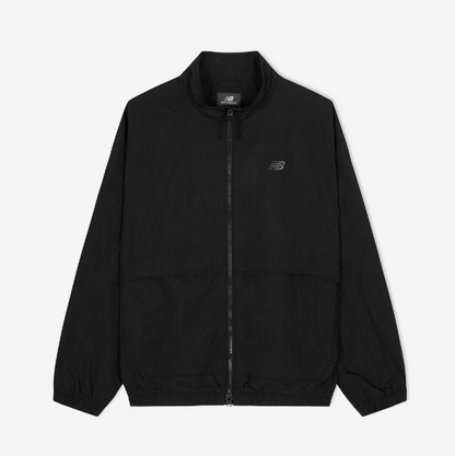 [IU Worn]  New Balance UNI Essential Heritage Stand-Neck Warm-Up Jacket