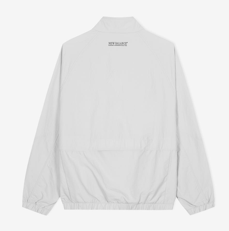 [IU Worn]  New Balance UNI Essential Heritage Stand-Neck Warm-Up Jacket