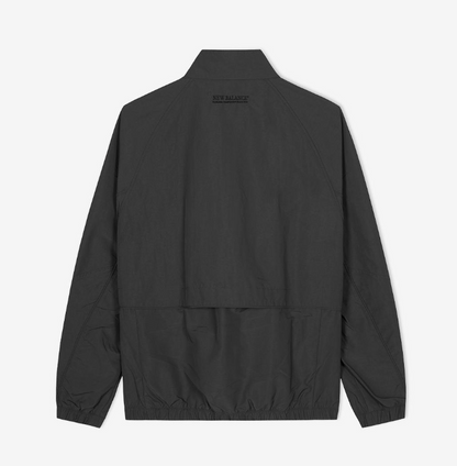 [IU Worn]  New Balance UNI Essential Heritage Stand-Neck Warm-Up Jacket