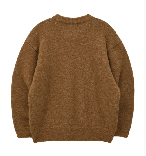 [THE BOYZ Juyeon Worn] Wai Kei Dolphin Hairy V-Neck Knit