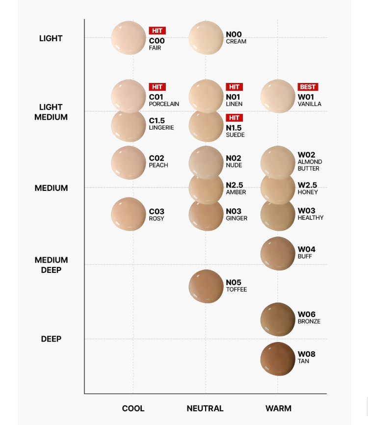 Tfit Radiance Fit Serum Foundation