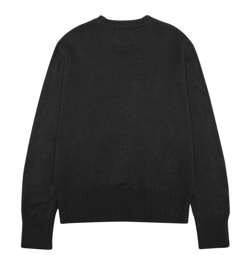 [Qwer Pick] 25FW Ames Basic Pullover Knit Charcoal