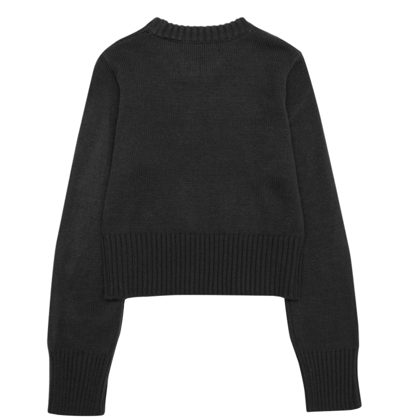 [Qwer Pick] 25FW Ames Basic Pullover Knit Charcoal