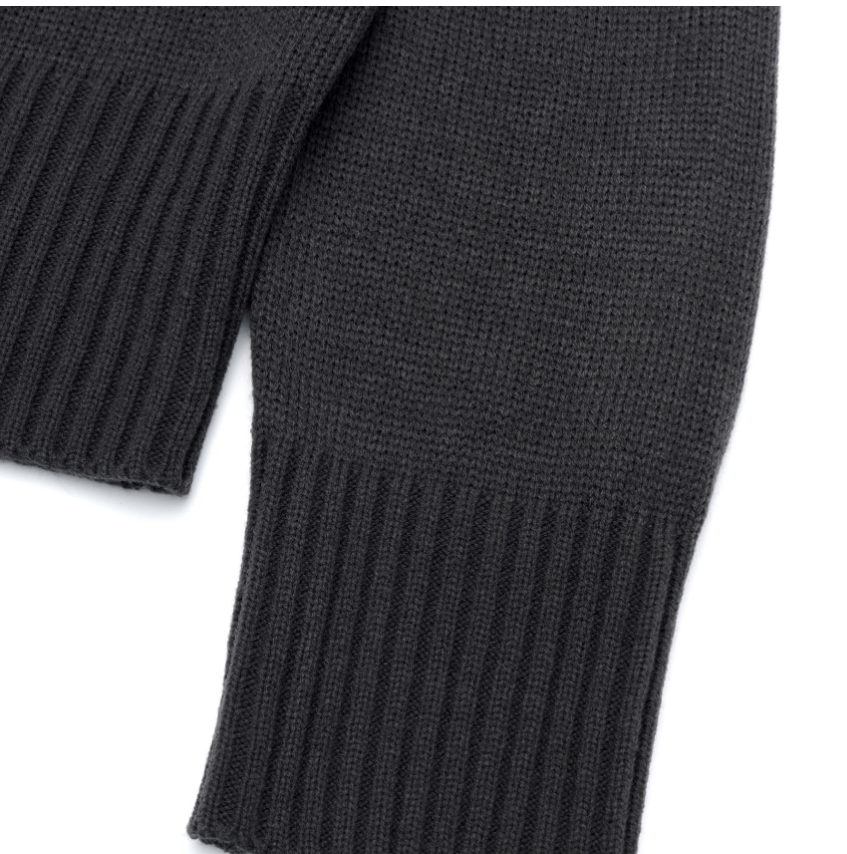 [Qwer Pick] 25FW Ames Basic Pullover Knit Charcoal