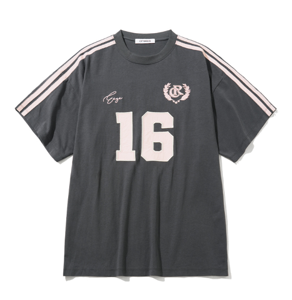[Nct Doyoung Pick] 25FW Citybreeze Vintage Numbering Short Sleeve T-Shirt