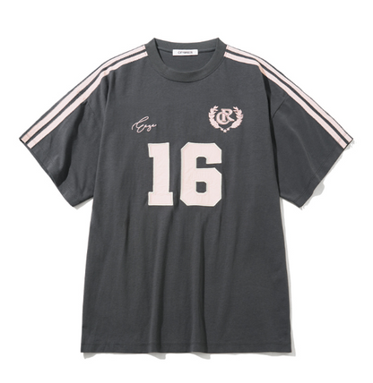 [Nct Doyoung Pick] 25FW Citybreeze Vintage Numbering Short Sleeve T-Shirt