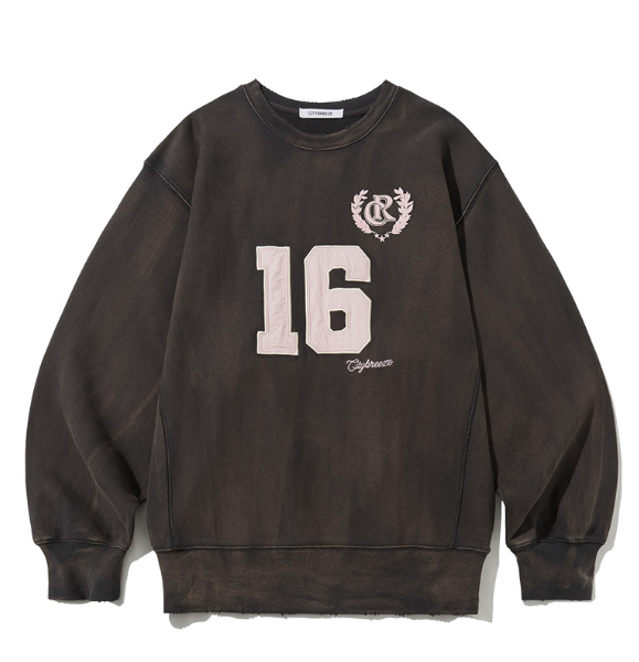 [Nct Doyoung Pick]25FW Citybreeze Vintage Numbered Sweatshirt