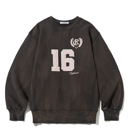 [Nct Doyoung Pick]25FW Citybreeze Vintage Numbered Sweatshirt