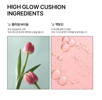 Parnell Cicamanu Serum In High Glow Cushion 15g SPF50+ PA++++