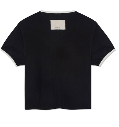 [Aespa Ningning Worn] Matin Kim Stud Logo Ringer Top