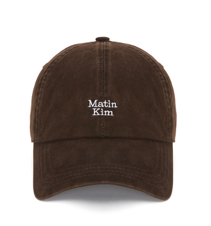 [Aespa Ningning Worn] Matin Kim Mini Logo Ball Cap