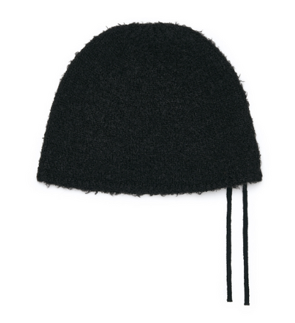 [Aespa Ningning Worn] Matin Kim Ribbon Tie Knit Beanie