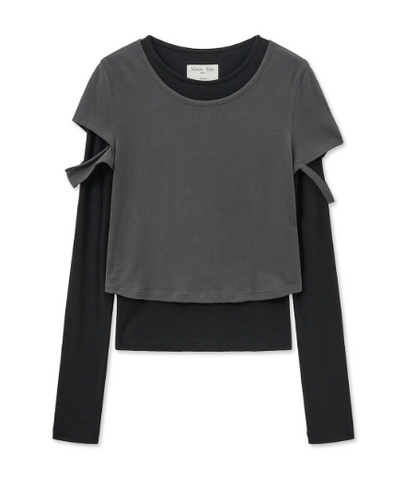 [Aespa Ningning Worn Inner ] Matin Kim Layered Point Slim Top