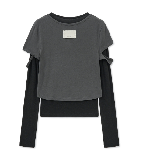 [Aespa Ningning Worn Inner ] Matin Kim Layered Point Slim Top