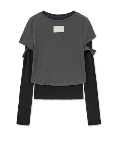 [Aespa Ningning Worn Inner ] Matin Kim Layered Point Slim Top