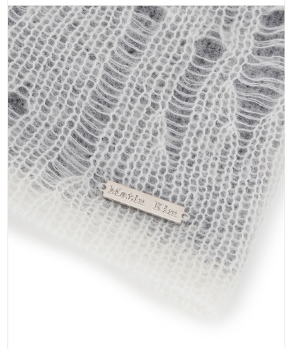 [Aespa Ningning Worn] Matin Kim Vintage layer Knit Beanie