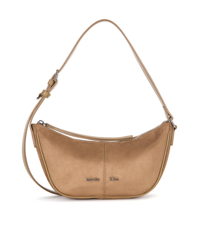 [Aespa Ningning Worn] Matin Kim Suede Mini Arc Hobo Bag
