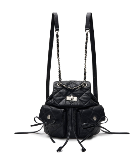 [Aespa Ningning Worn] Matin Kim Double Pocket Quilting Mini Backpack