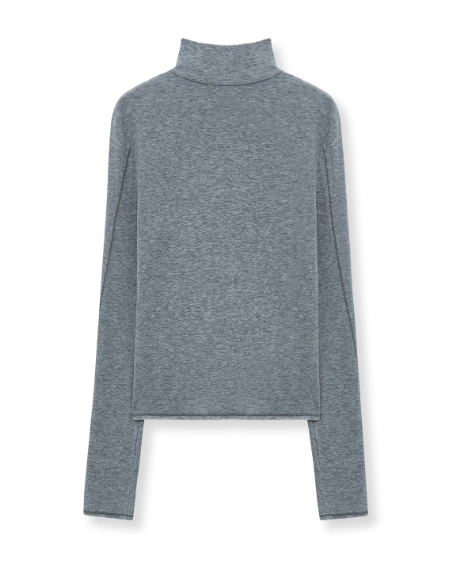 [Aespa Ningning Worn] Matin Kim Button Slit Half Neck Top