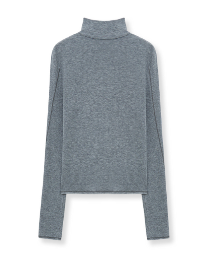 [Aespa Ningning Worn] Matin Kim Button Slit Half Neck Top